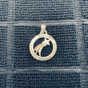Vintage Inspirational Sterling Silver Shooting Star Pendant